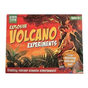 New TOP THAT VOLCANO‎ Kit Explosive Action Ages 6+ Book, Experiments, Science